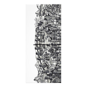 Konstantinopel-Hauptstadt des Römischen Reiches Werbekarte