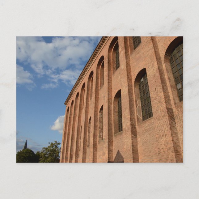 Konstantische Basilika in Trier Postkarte (Vorderseite)