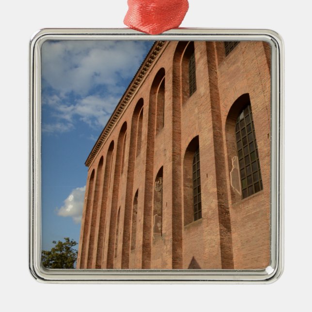 Konstantische Basilika in Trier Silbernes Ornament (Vorne)