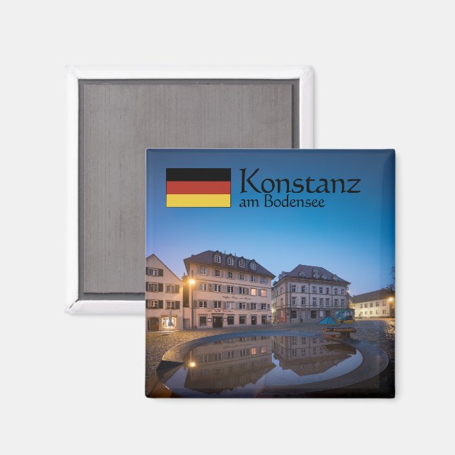Konstanz Magnet (Vorderseite/Rückseite)
