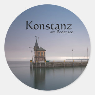 Konstanz Souvenir Runder Aufkleber