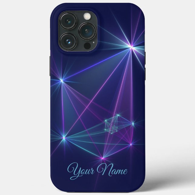 Konstellation, Abstrakte Fantasie Fraktal Art Name Case-Mate iPhone Hülle (Rückseite)