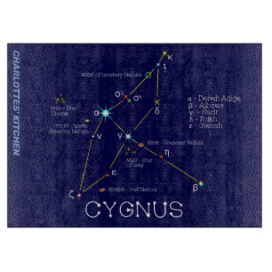 Konstellation Cygnus Schneidebrett
