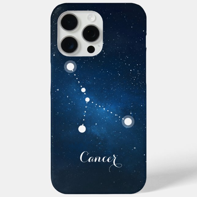 Konstellation der Sternzeichen Case-Mate iPhone Hülle (Rückseite)
