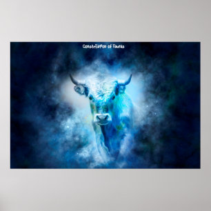 Konstellation der Tauras Poster