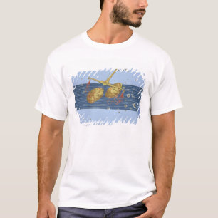 Konstellation der Waage, von "Uranometria" durch T-Shirt