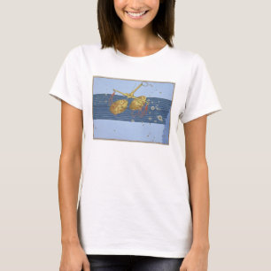 Konstellation der Waage, von "Uranometria" durch T-Shirt