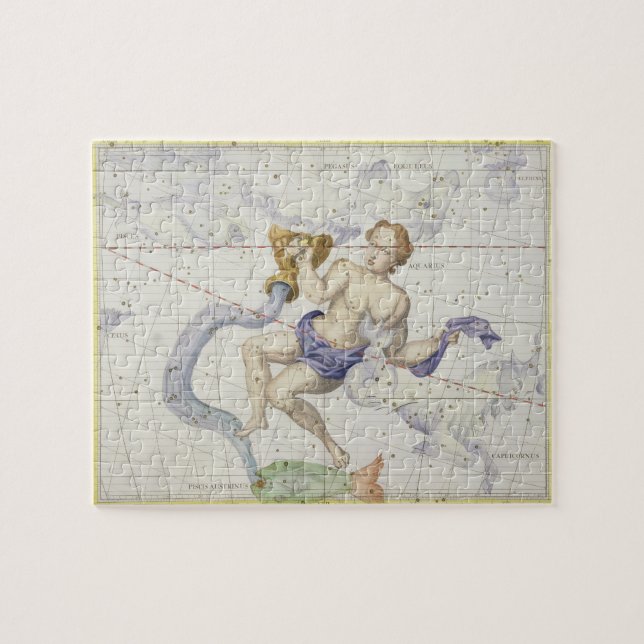 Konstellation des Wassermannes, überziehen 9 'vom Puzzle (Horizontal)