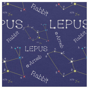 Konstellation Lepus Stoff