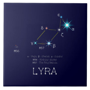 Konstellation Lyra Fliese