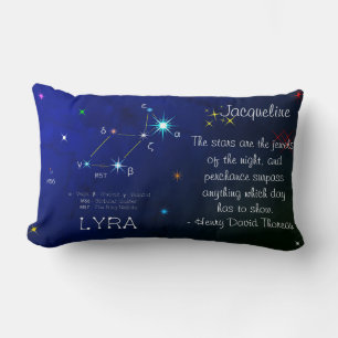 Konstellation Lyra Lendenkissen