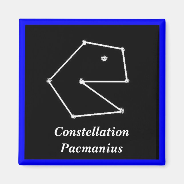 Konstellation Pacmanius - Magnet (Vorne)