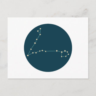 Konstellation Postkarte