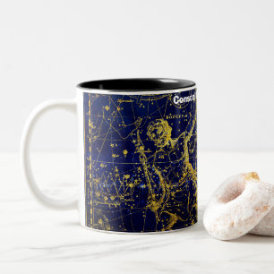 Konstellation von Booten Zweifarbige Tasse