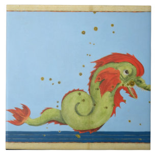 Konstellation von Fischen, von "Uranometria" durch Fliese