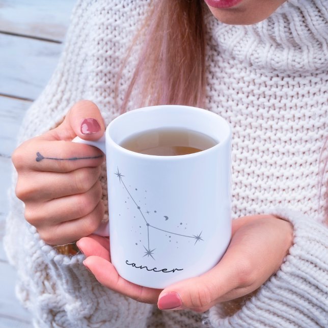 Konstellation von Krebs Kaffeetasse (Von Creator hochgeladen)