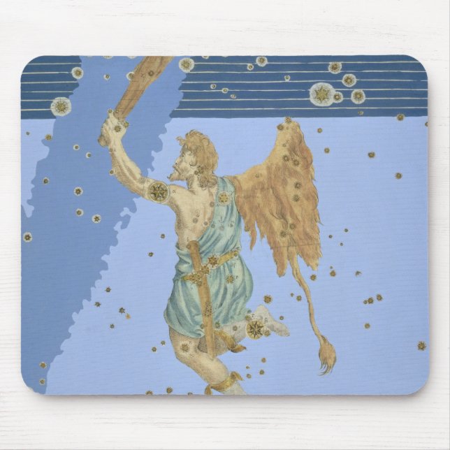 Konstellation von Orion, von "Uranometria" durch Mousepad (Vorne)