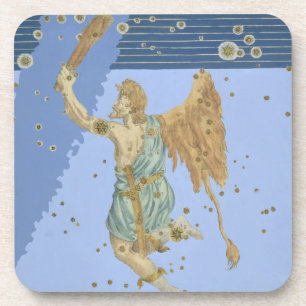 Konstellation von Orion, von "Uranometria" durch Untersetzer