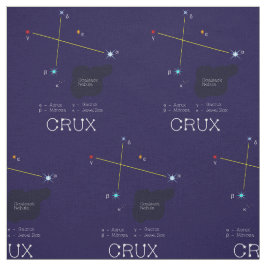 Konstellation von Stars Crux oder Cross Stoff