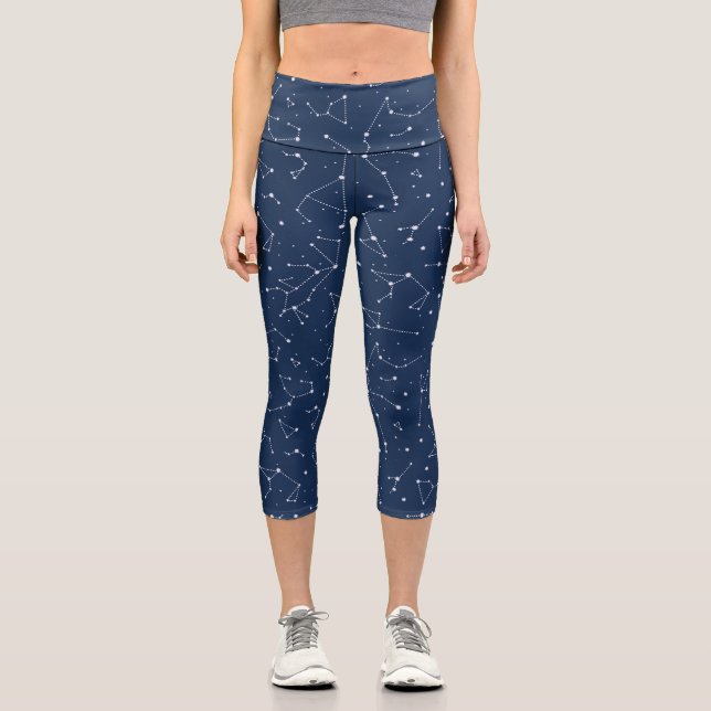 Konstellationen Capri Leggings (Vorderseite)