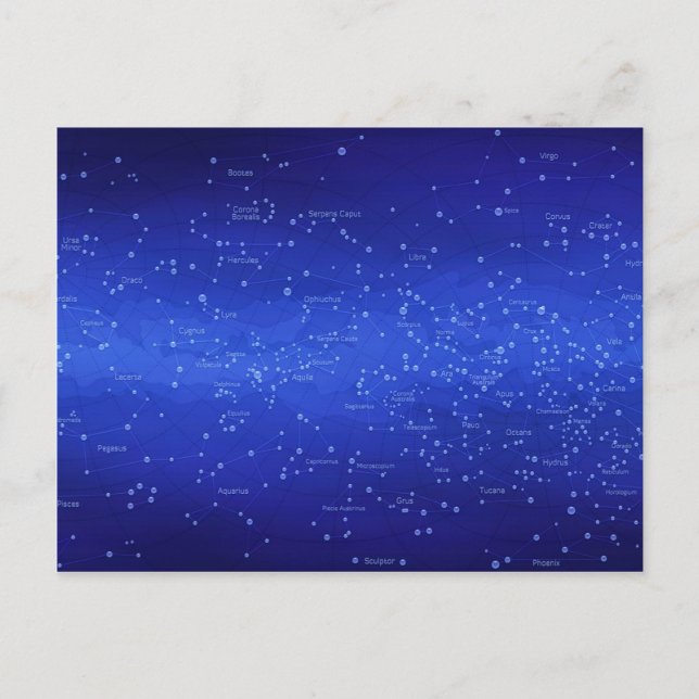 Konstellationen Postkarte (Vorderseite)