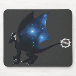 Konstellations-Drache Mousepad