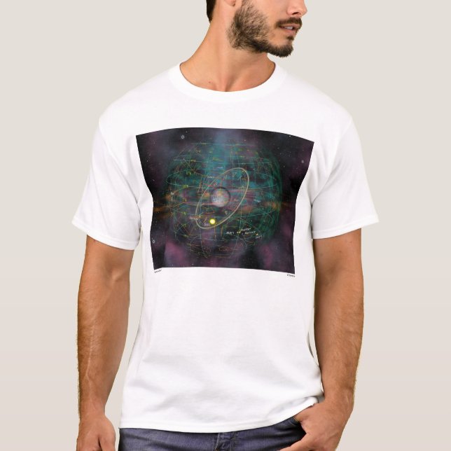 "Konstellations-" großer erwachsener T - Shirt (Vorderseite)