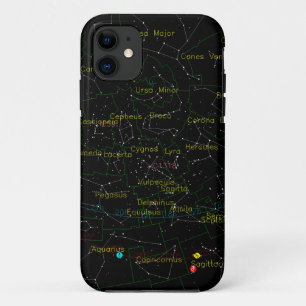 Konstellations-Karte des Himmels Case-Mate iPhone Hülle