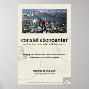 Konstellationsmitte 001 poster