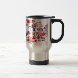 Konstitution der Vereinigten Staaten in der Form Reisebecher