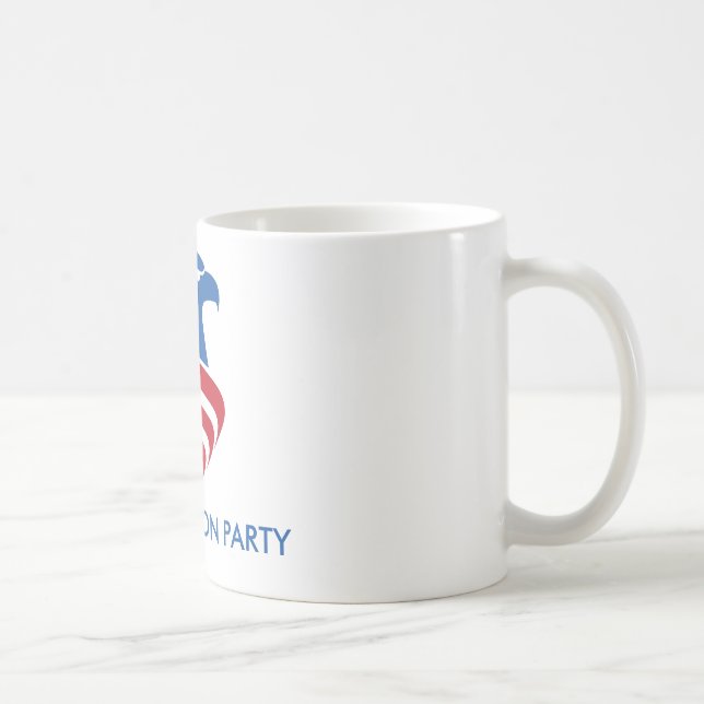 Konstitutions-Party-Kaffee-Tasse Kaffeetasse (Rechts)