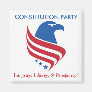 Konstitutions-Party-Magnet Magnet