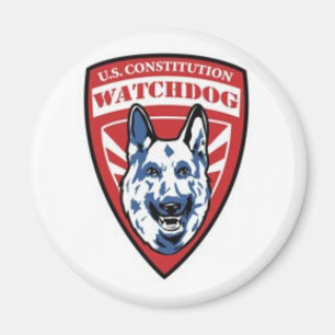 Konstitutions-Wachhund Magnet