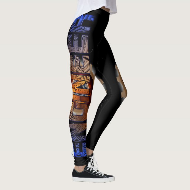 Konstruktetikemblem Leggings (Rechts)
