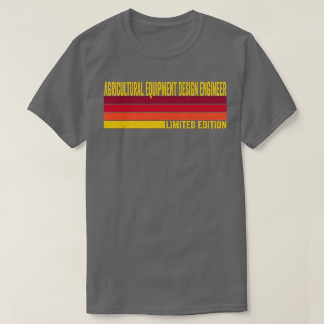 Konstrukteur für landwirtschaftliche Geräte T-Shirt (Design vorne)