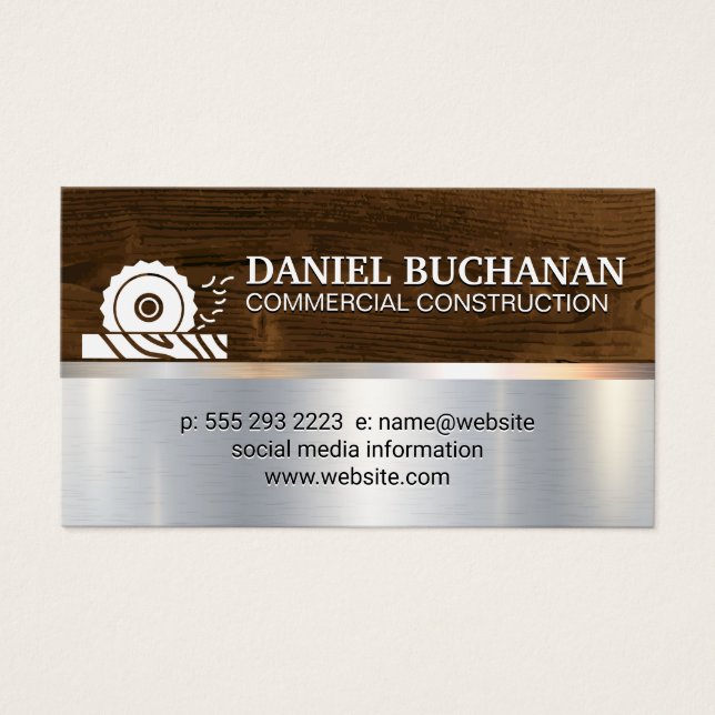 Konstruktion | Rundsäge aus Holz (Vorderseite)