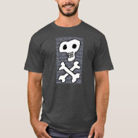 Konstruktion von Schädel und Kreuzknochen