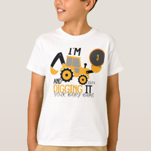 Konstruktions-Geburtstagsshirt, individuelles Kons T-Shirt