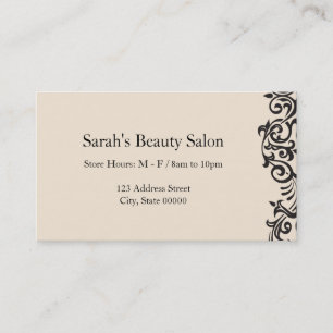 Konstruktionselement Visitenkarte