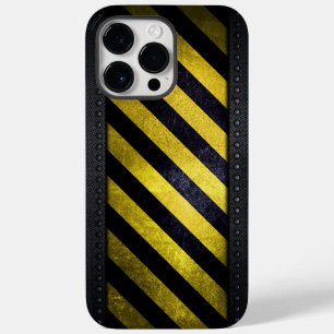 Konstruktionsingenieur für schwarzgelbe Streifen Case-Mate iPhone 14 Pro Max Hülle