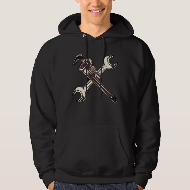 Konstruktionsschlüssel mit mechanischem Spanner fü Hoodie (Vorderseite)