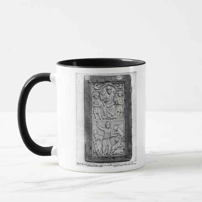 Konsulats- Diptych von Aetius, links Handplatte Tasse (Links)
