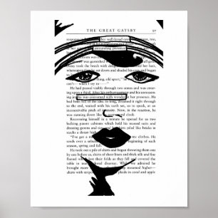 Konsumiert mit Wonder (The Great Gatsby) Poster