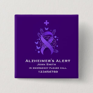 Kontakt bei Alzheimer-Krankheit Alarm Button