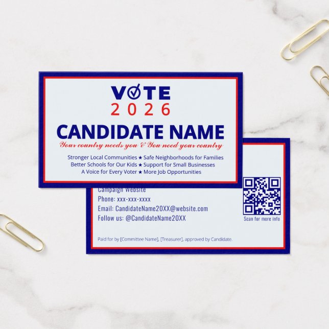 Kontakt für die politische Kampagne 2026 (Büro)