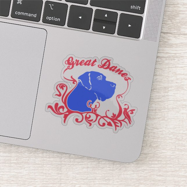 Kontakt Sticker lustig Großes Ding (Detail)