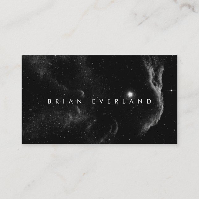 Kontakt zum Deep Space Star-Künstler Terminkarte (Vorderseite)