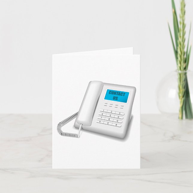 Kontaktieren Sie uns Telefon Karte (Von Creator hochgeladen)