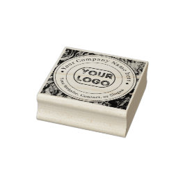 Kontaktinformationen für Firmenlogo Gummistempel