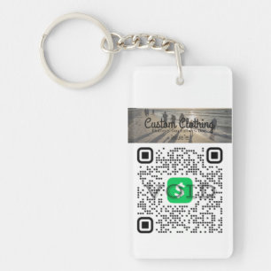 Kontaktlose Transaktionen leicht gemacht - QR-Code Schlüsselanhänger
